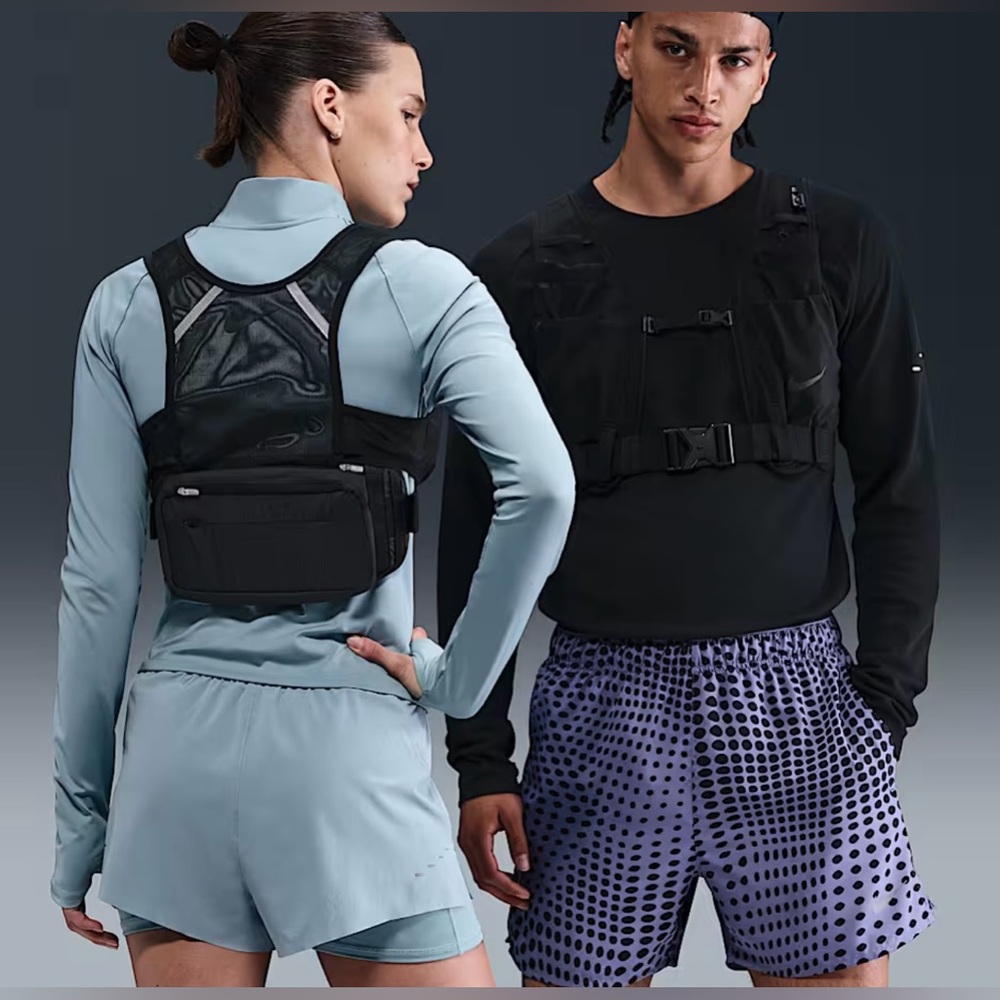 Nike Black Utility Chest Harness Vest